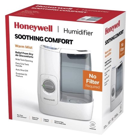 HONEYWELL Soothing Comfort 1 gal 120 sq ft Mechanical Steam Humidifier HWM845WR1